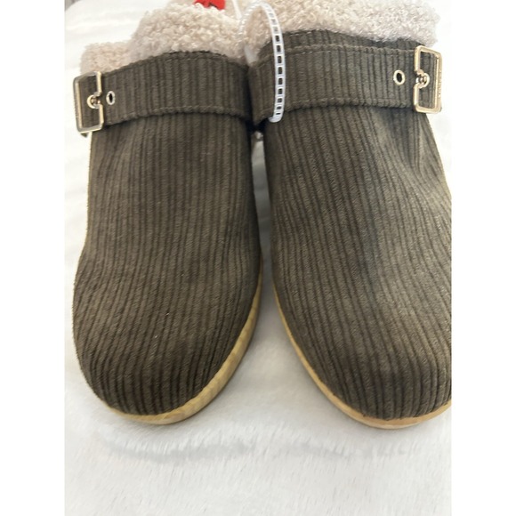 Women's Dr. Scholl's Size 11M Platform/Wedge/Clog Shoes. New.  olive green. - Picture 10 of 11